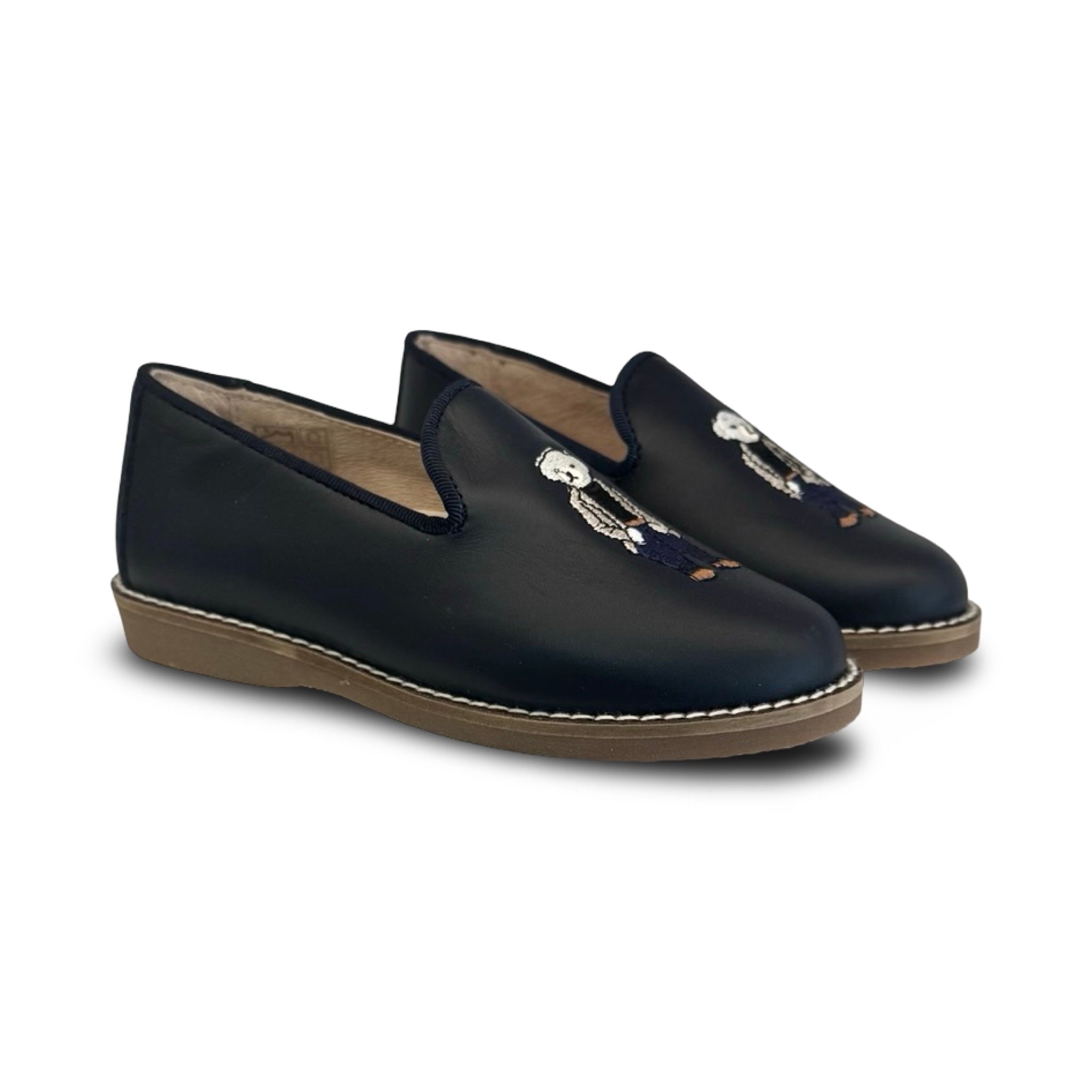 Don Louis Navy Bear Smoking Loafer