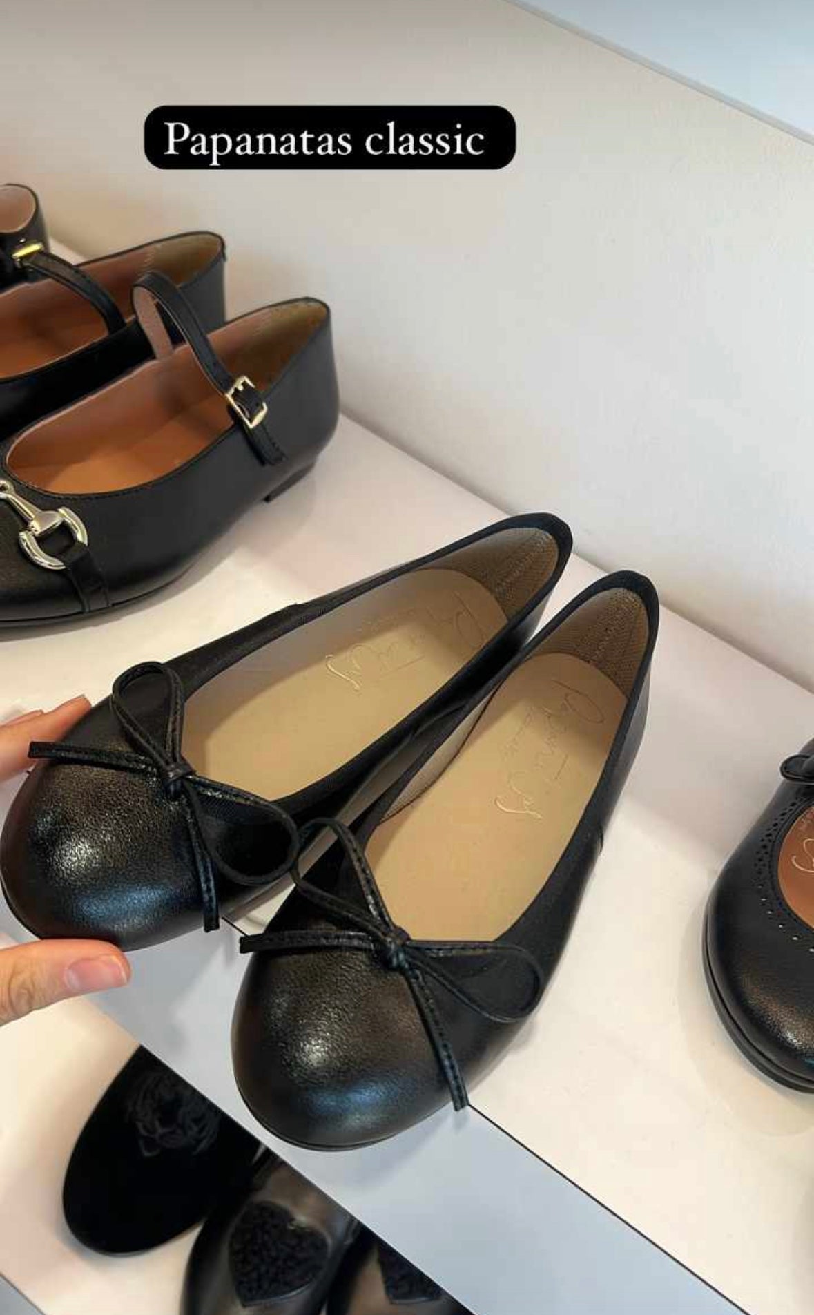 Valencia Black Ballet Flat