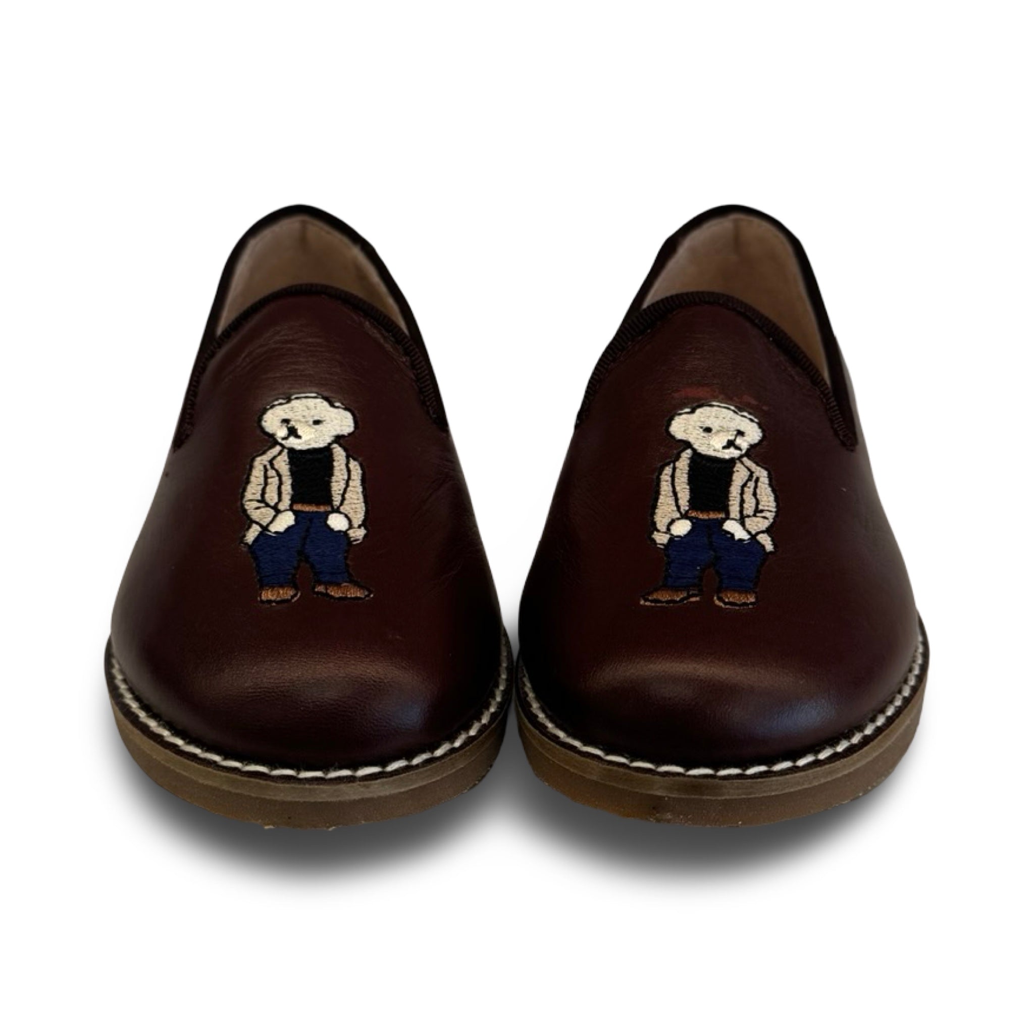 Don Louis Brown Bear Smoking Shoe