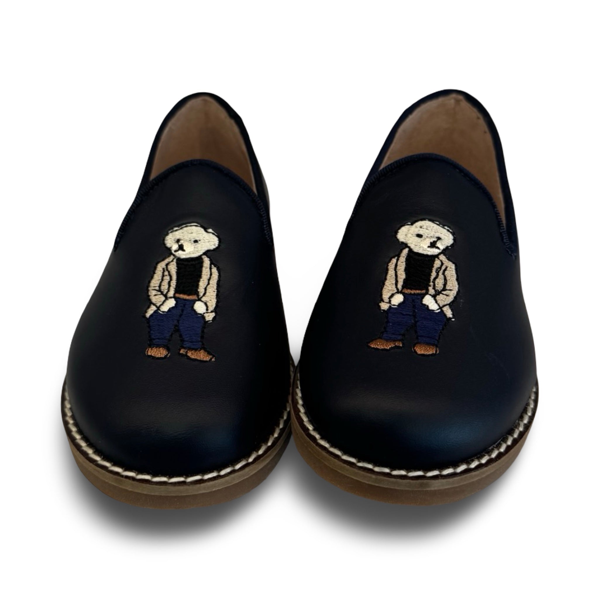 Don Louis Navy Bear Smoking Loafer