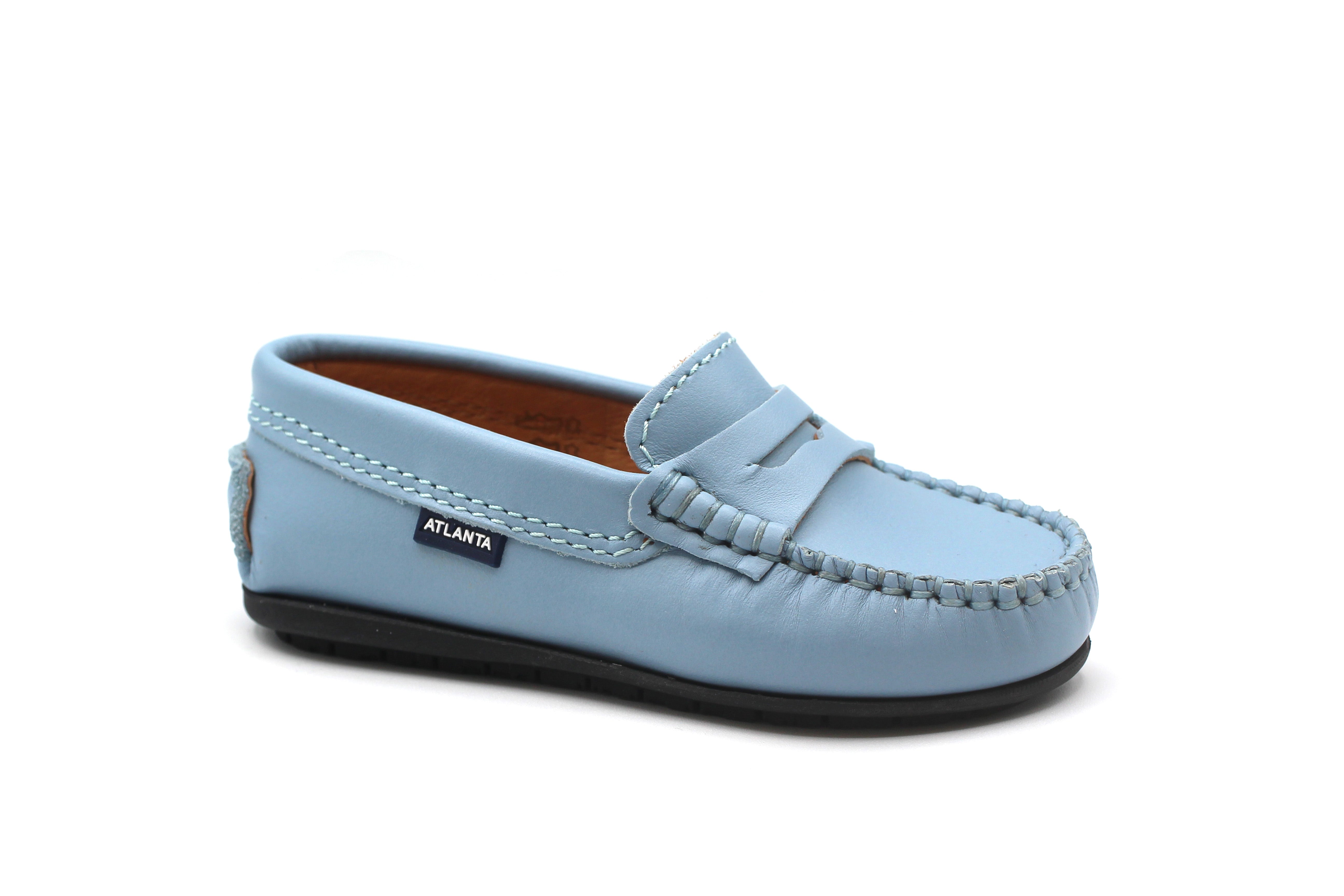 Atlanta Sky Blue Penny Loafer