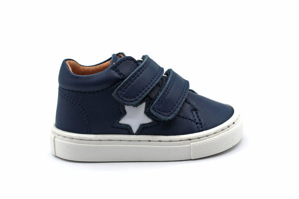 Atlanta Navy Star Baby Sneaker