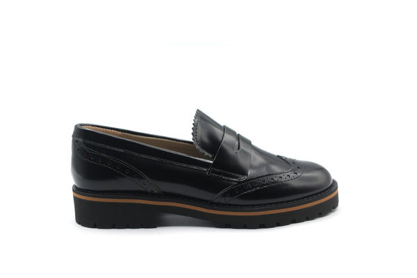 Beberlis Antik Black Penny Loafer