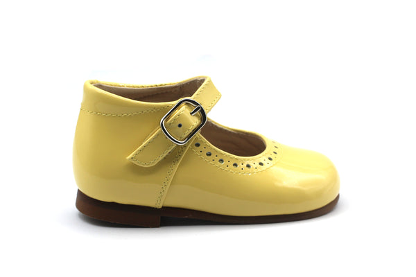 Beberlis Baby Yellow Patent Mary Jane