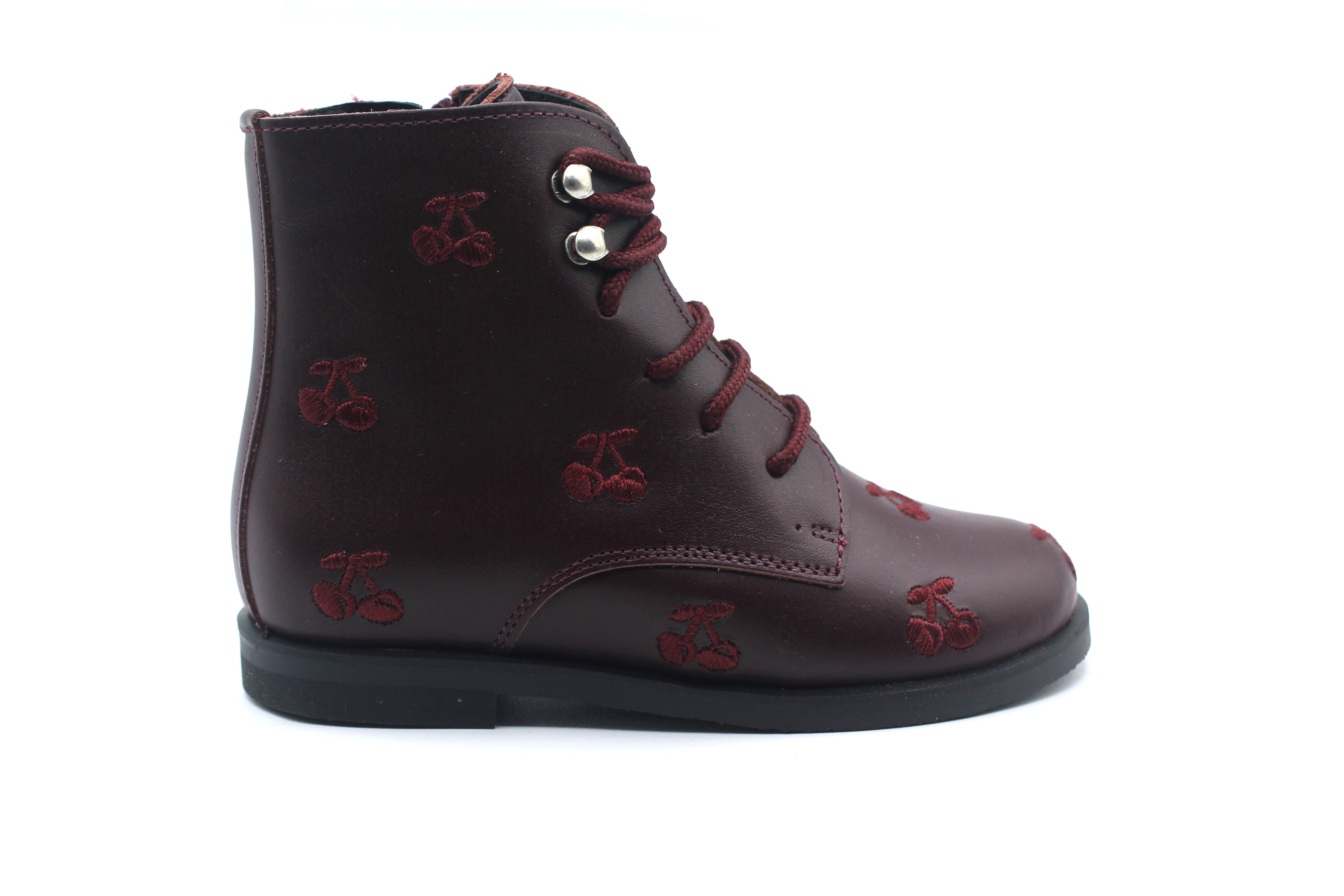 Don Louis Burgundy Mini Cherries Bootie