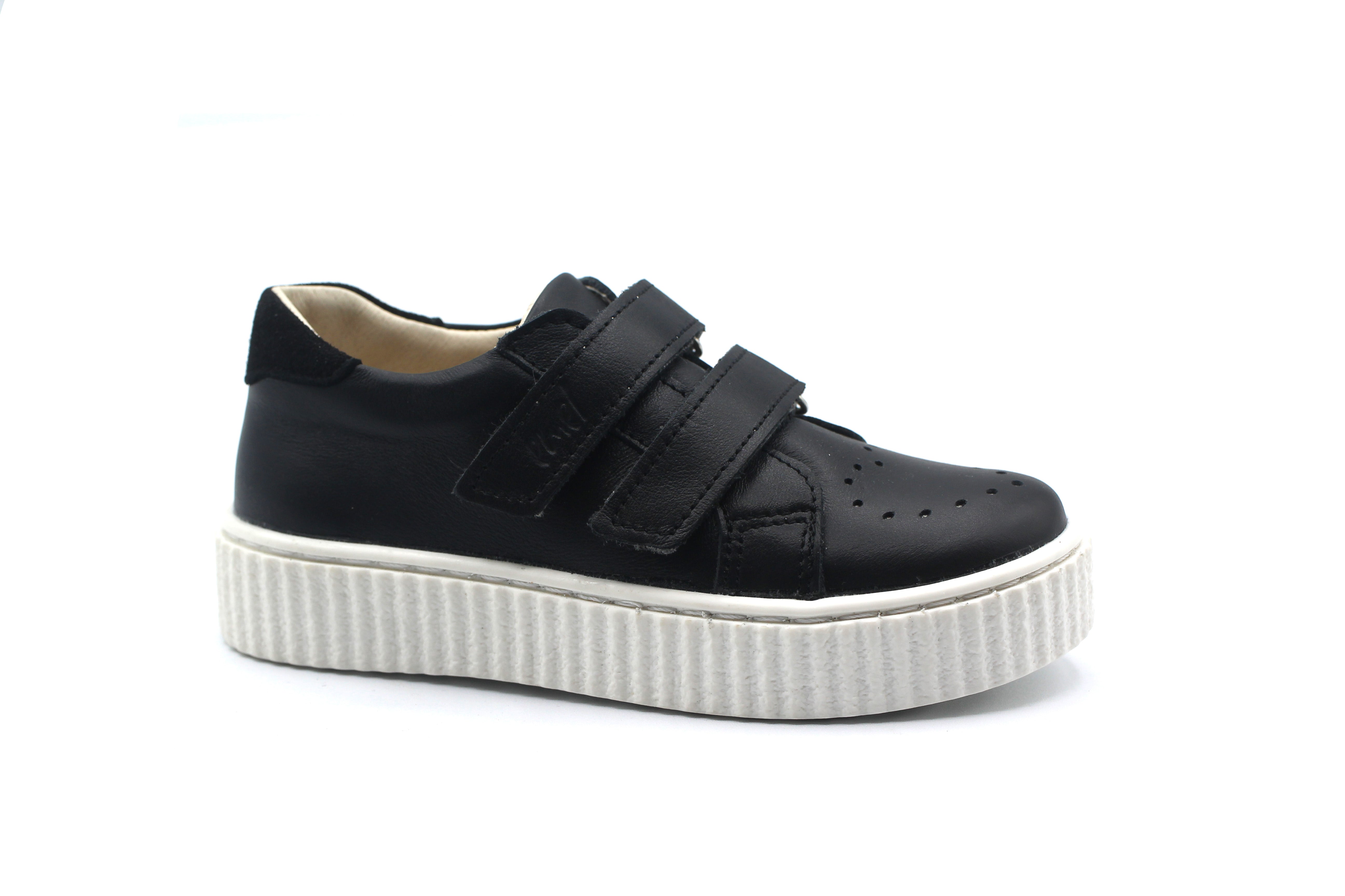 Emel Black Heart Velcro Sneaker