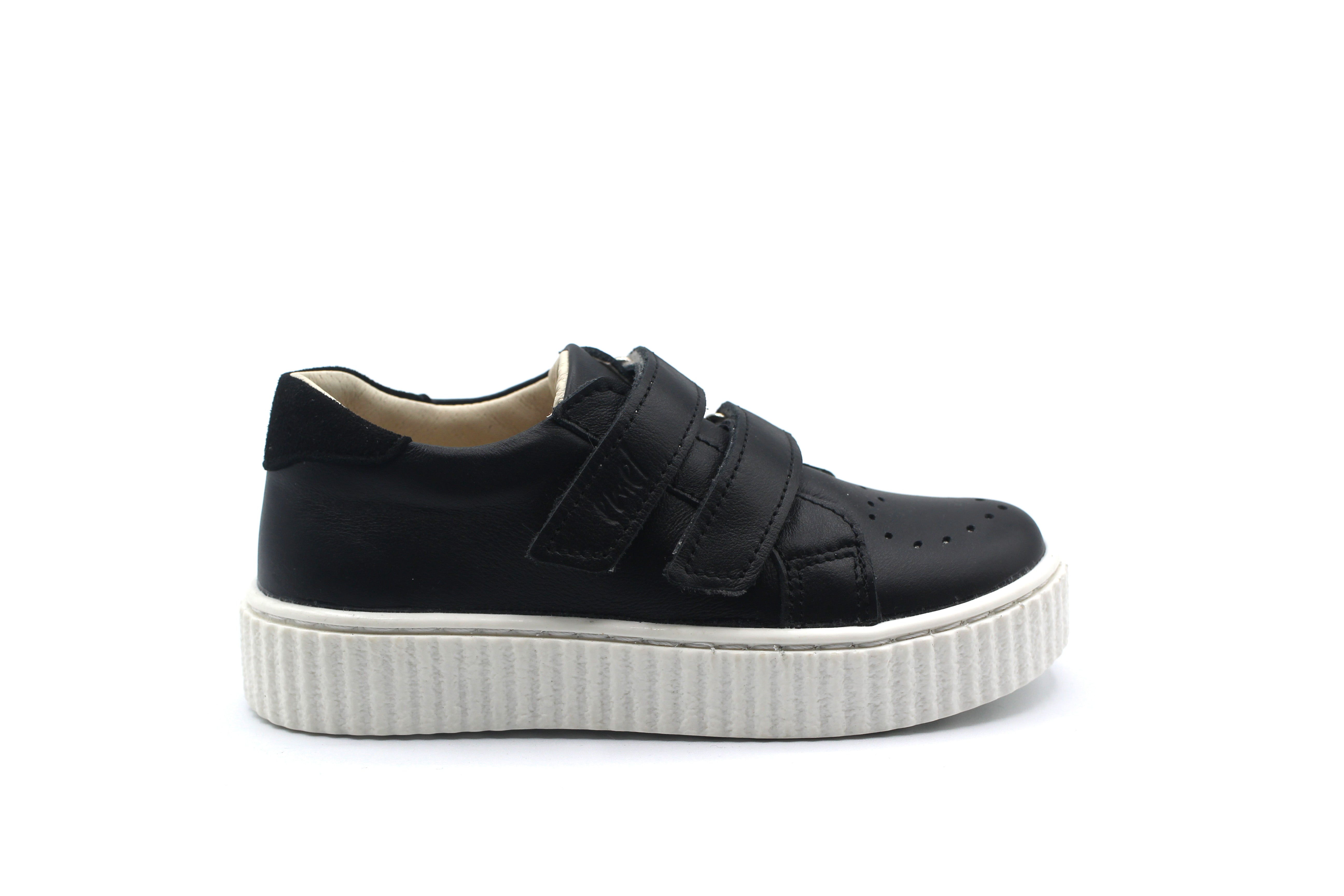 Emel Black Heart Velcro Sneaker