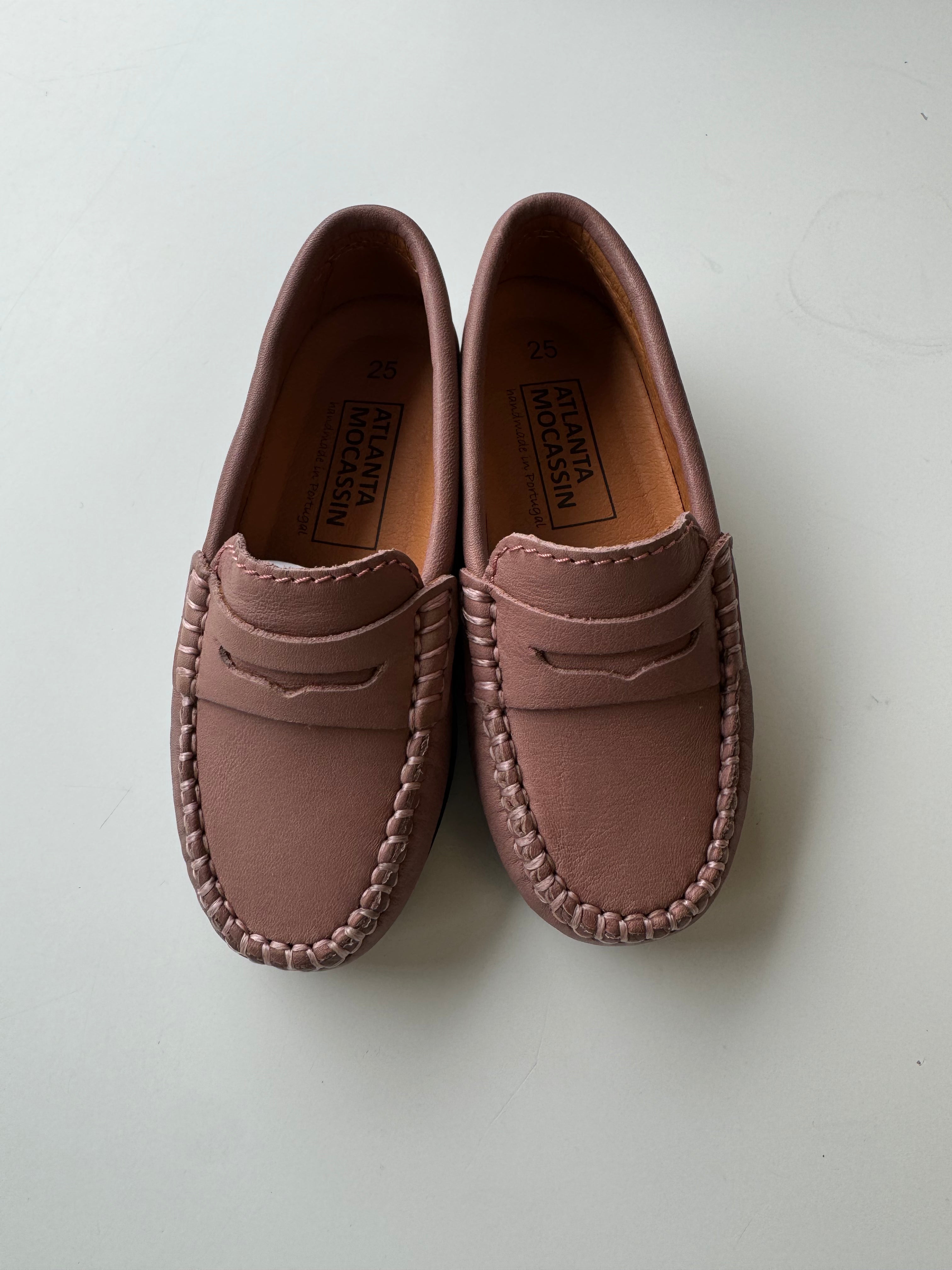 Atlanta Rose Pink Penny Loafer