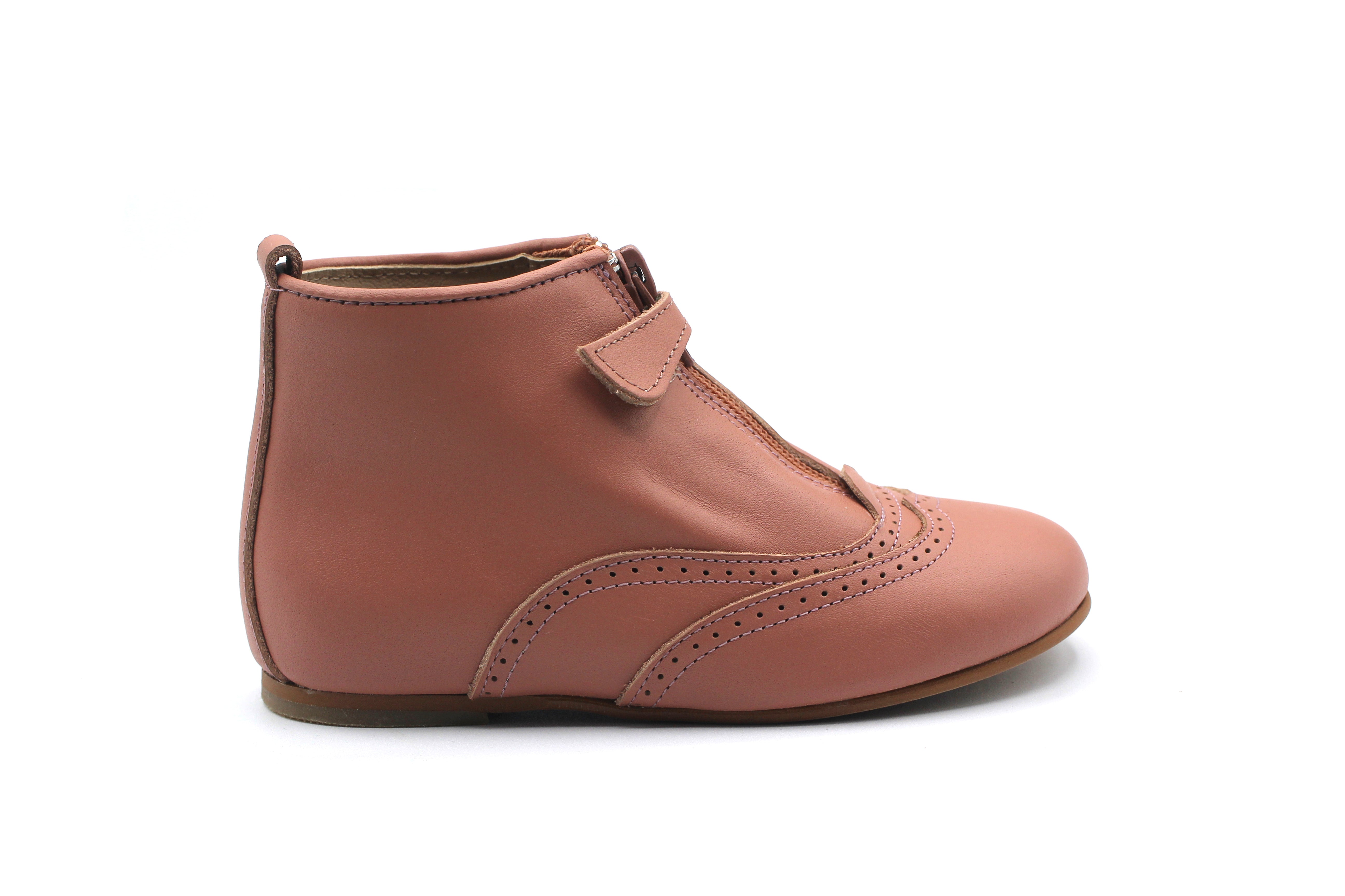 LMDI Winter Pink Zipper Bootie