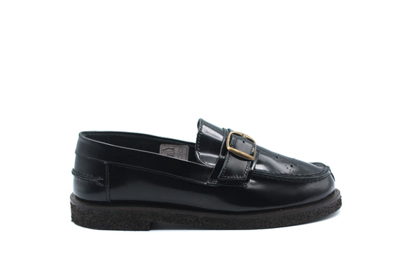 Pepe Black Buckle Loafer