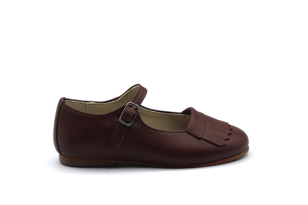 Sonatina Brown Fringe Mary Jane