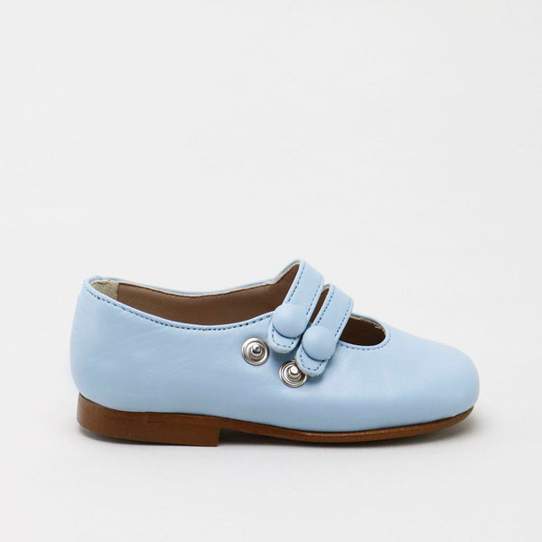 Papanatas Sky Blue Double Strap Mary Jane