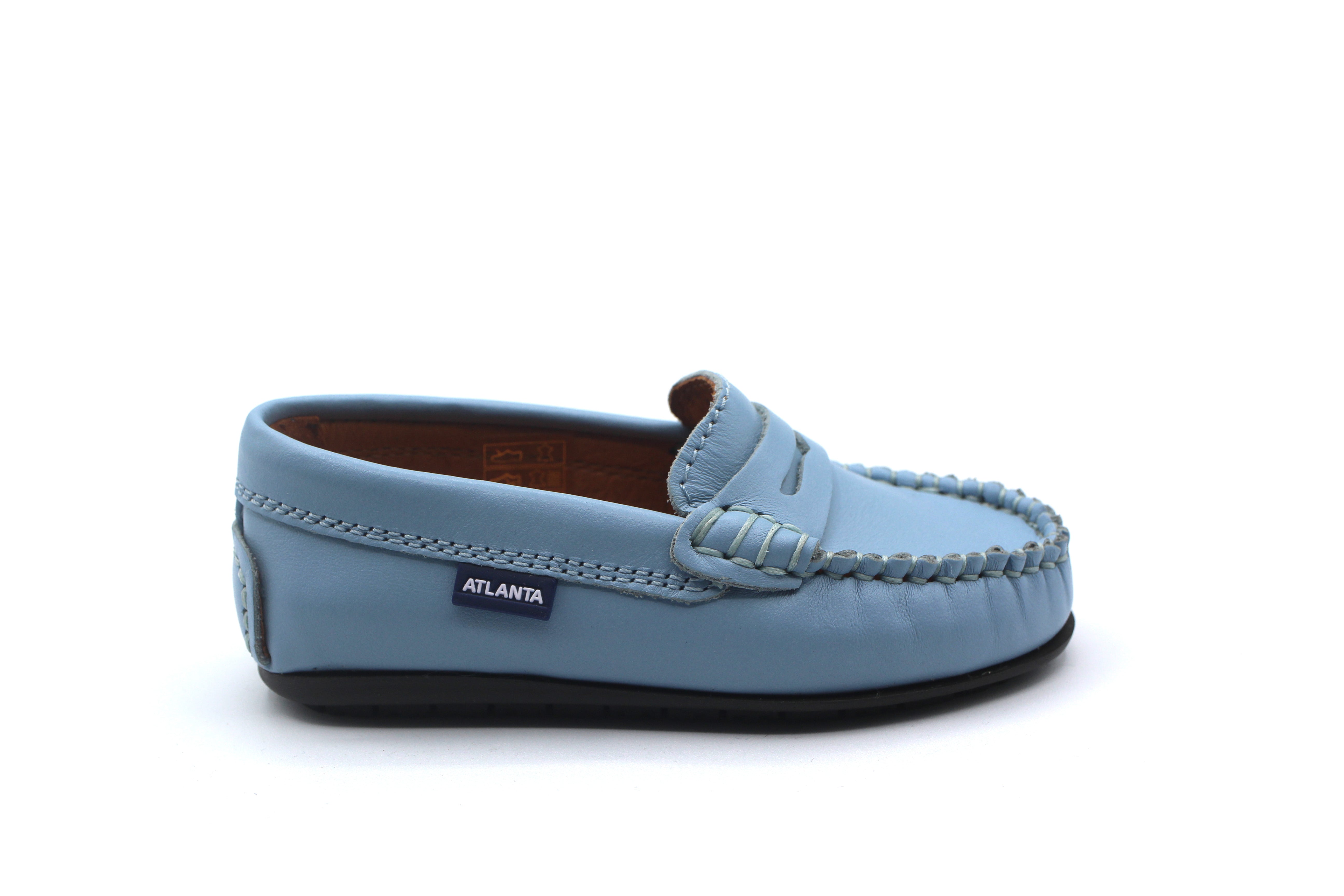 Atlanta Sky Blue Penny Loafer