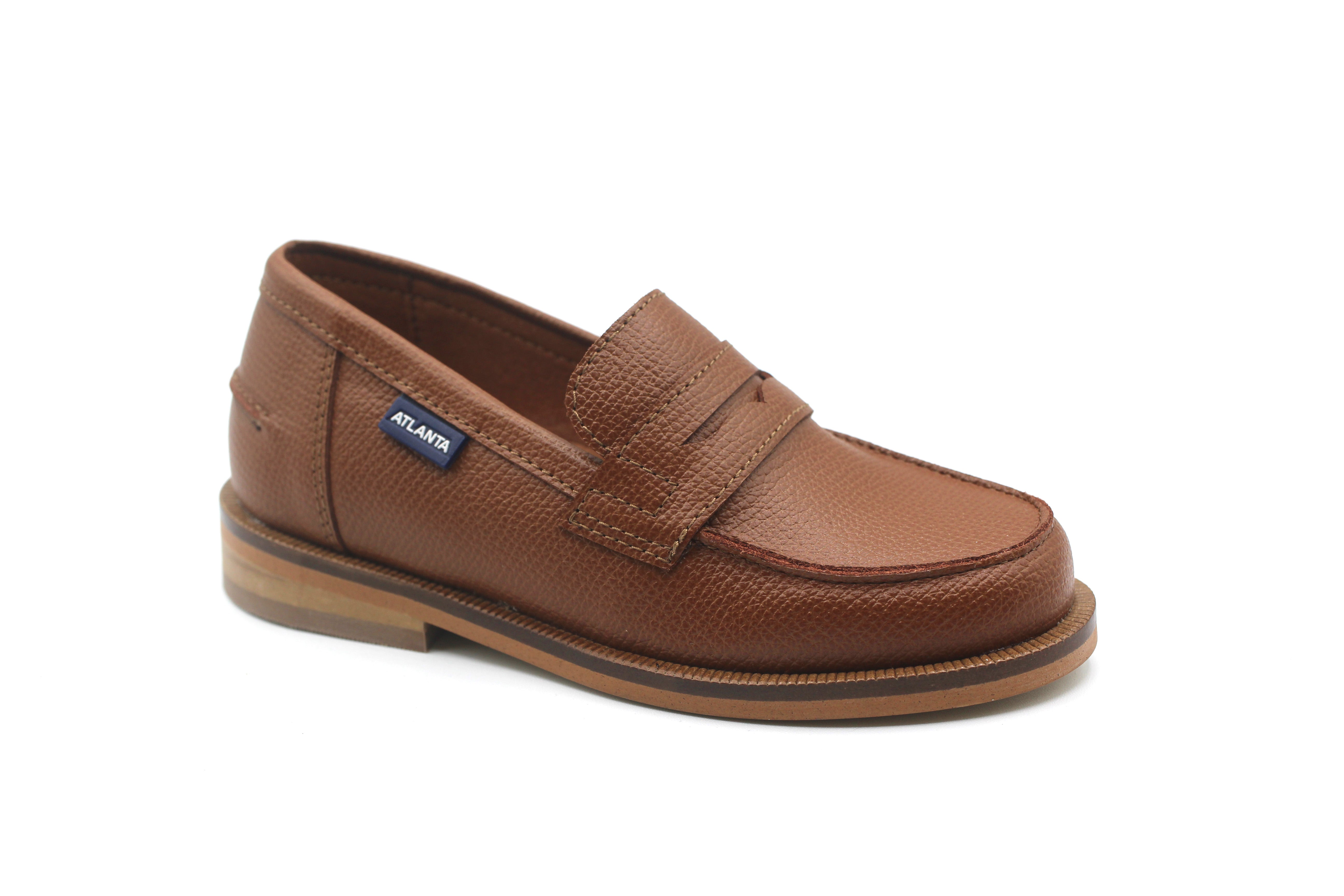 Atlanta Camel Penny Dress Shoe