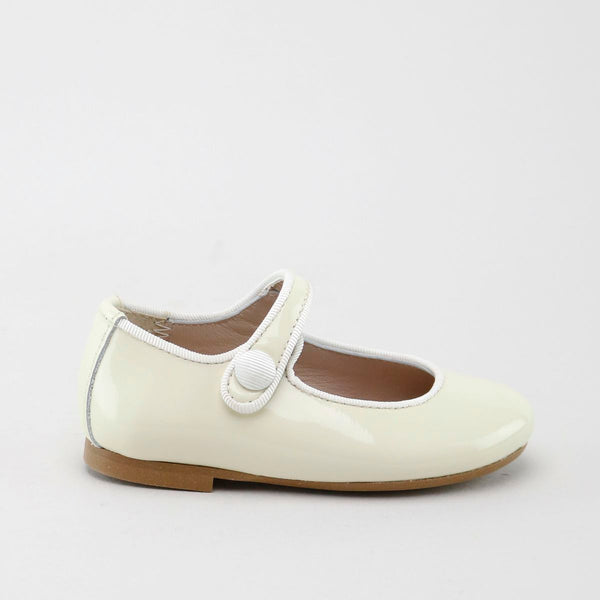 Papanatas Ivory Patent Mary Jane