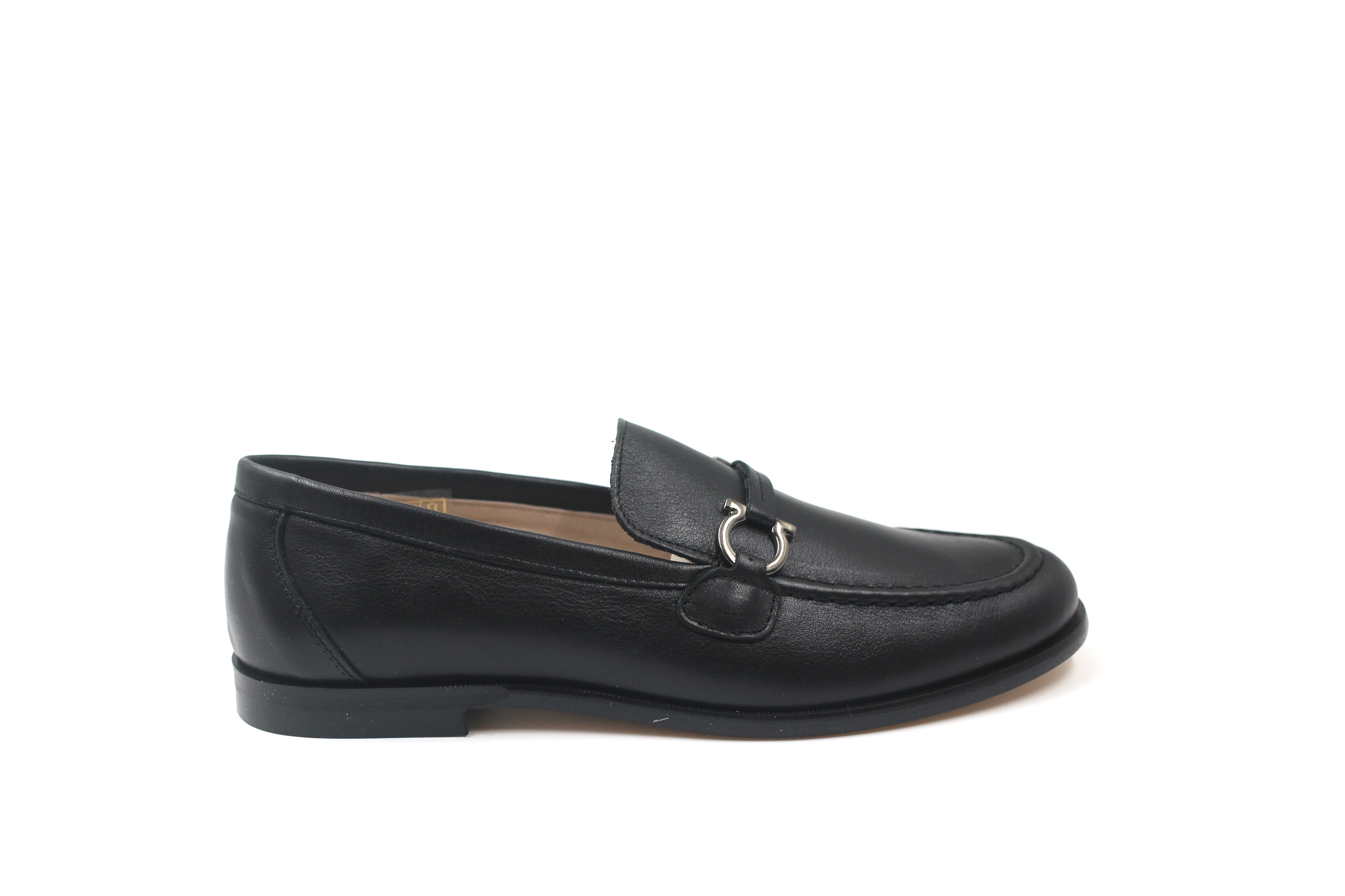 Gravitas Black Leather Loafer