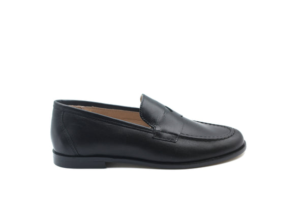 Gravitas Black Closed Penny Loafer