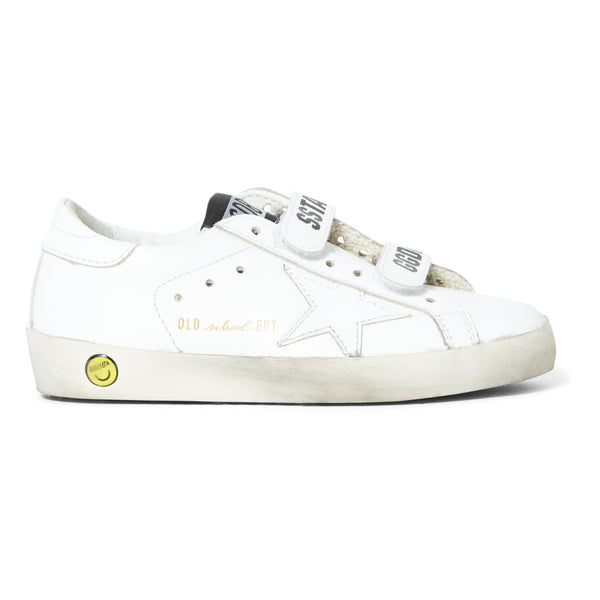 Golden Goose White Velcro Sneaker