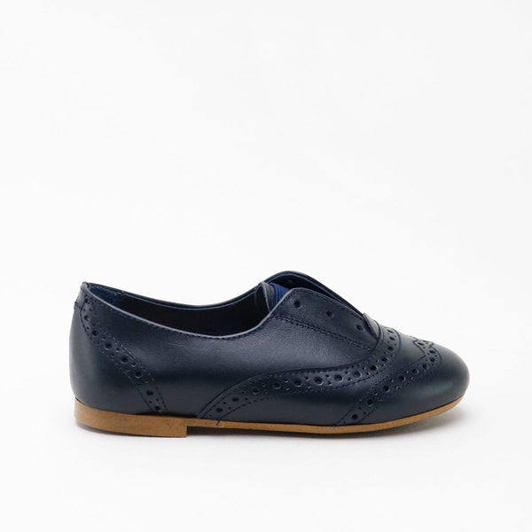 Papanatas Navy Laceless Oxford