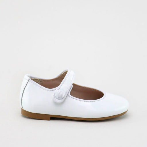 Papanatas White Patent Mary Jane