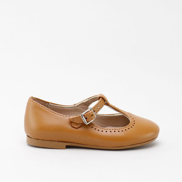 Papanatas  Camel Madera T-Strap